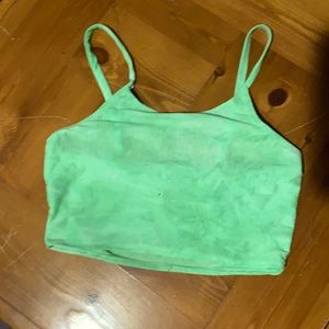 Lime green tank